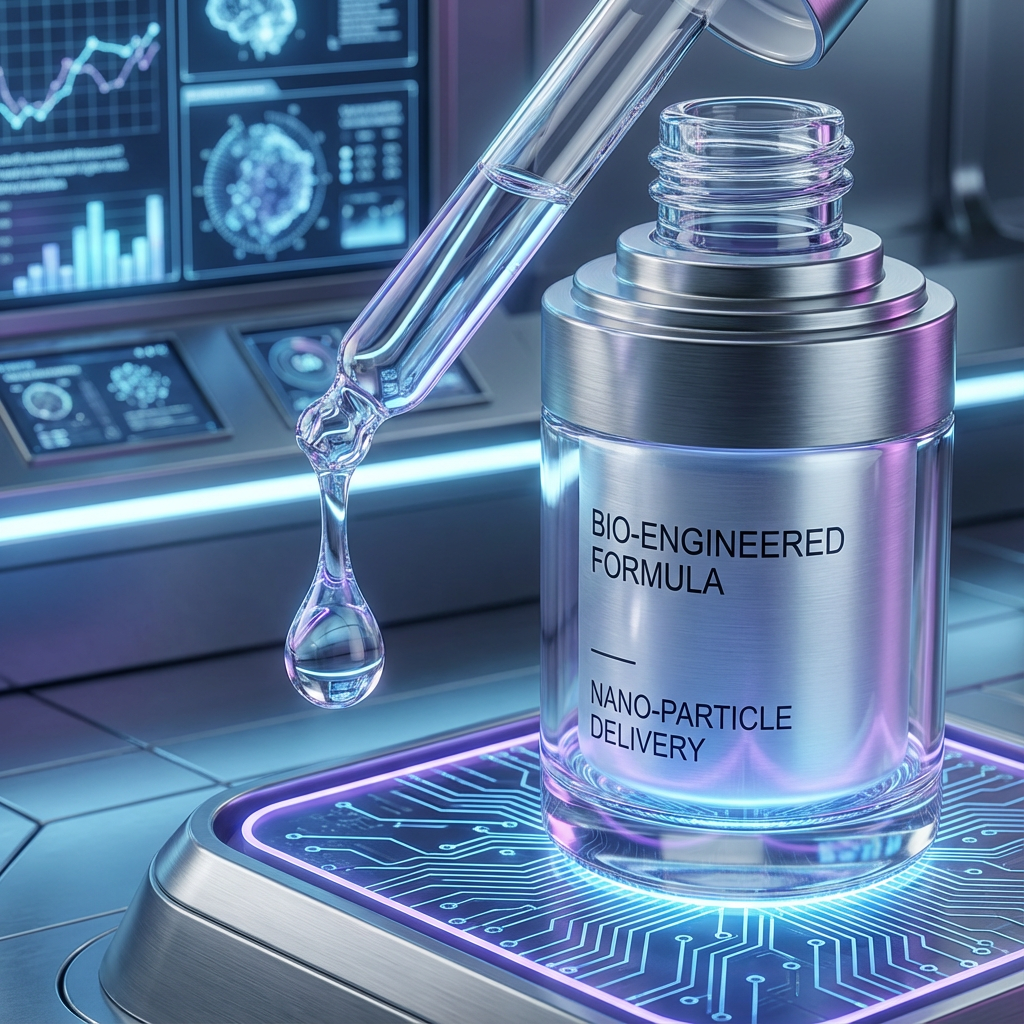 Serum dropper bottle